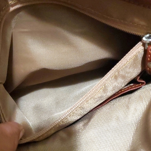 Osgoode Marley Foldover Crossbody Bag Brown Leather - Picture 5 of 9